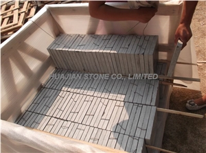 Flamed Blue Limestone Tiles