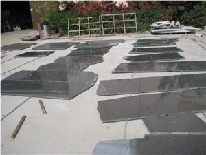 G332 Granite Tiles, Bingzhou Black Granite