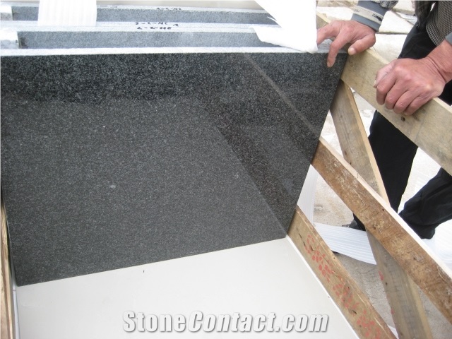 G332 Polished Granite, China Black Granite