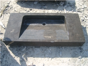 Stone Washing Basins, Blue Limestone Washing Basin, Shandong Blue Limestone Basins