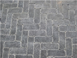 Tumbled Blue Limestone Pavers