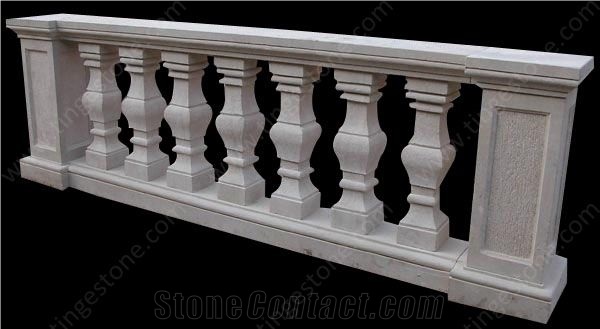 Stone Balustrade and Handrail