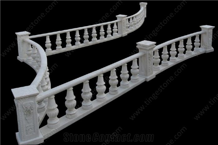Stone Balustrade and Handrail