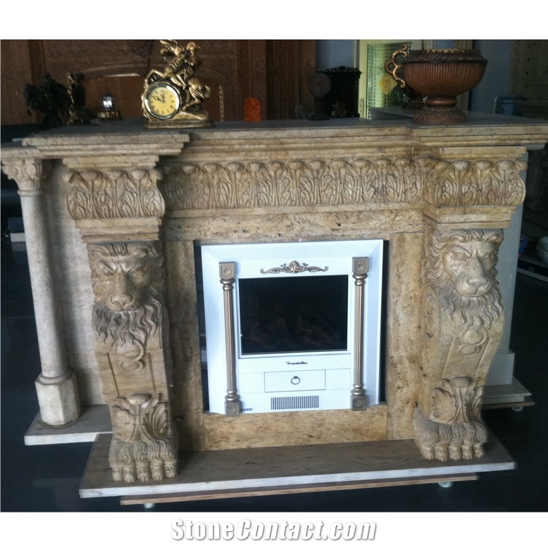 Stone Fireplace Mantel From China Stonecontact Com