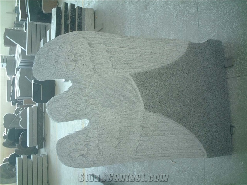 Granite Angel Headstone