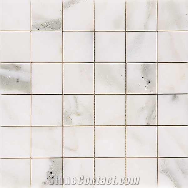 Calacatta Verde Marble Tiles, Turkey White Marble