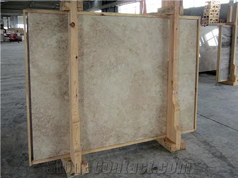Cappuccino Polished Marble Slab, Turkey Beige Marble