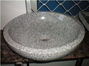 Cultured Stone Sink, Stone Vessel Sink