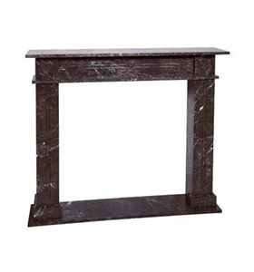 Fire Place/fireplace/marble Fireplace, Black Marble Fireplace