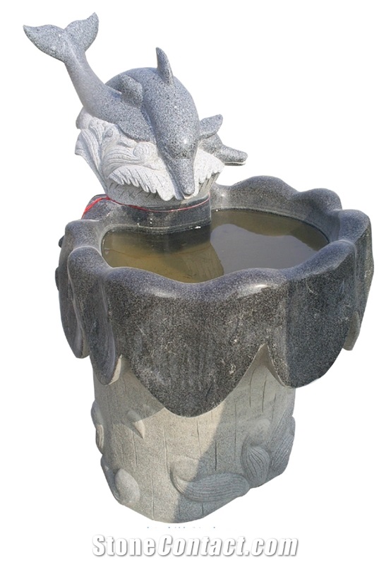 Landscaping Granite Fountains
