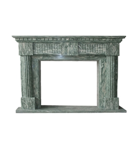 Marble Fire Place Mantel, Green Marble Fireplace