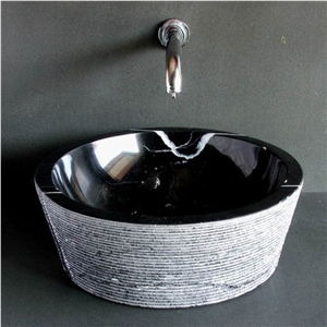 Black Marble Sink