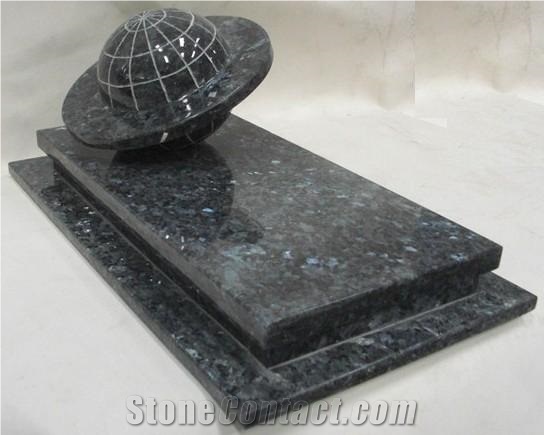 Monument/Tombstone Granite, Green Granite Tombstone