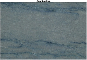 Azul Bochira Quartzite Slabs, Brazil Blue Quartzite