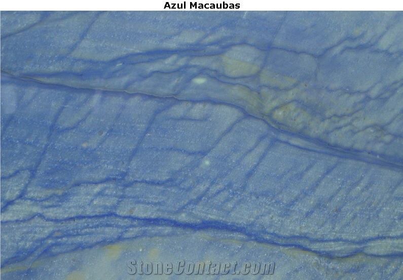 Azul Macaubas Quartzite Slabs, Brazil Blue Quartzite
