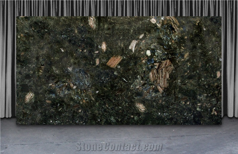 Beauty Musk Granite Slabs, Brazil Green Granite