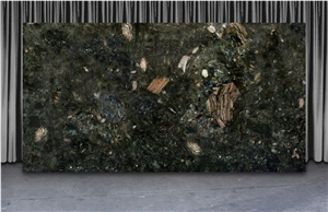 Beauty Musk Granite Slabs, Brazil Green Granite