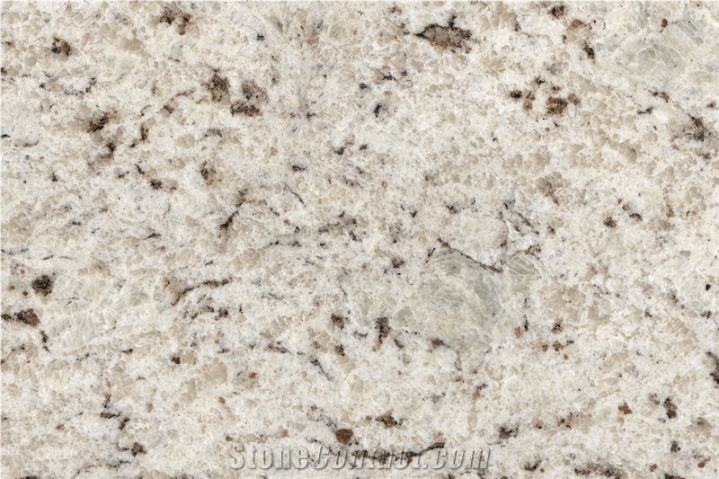 Bianco Romano Granite Slabs, Brazil White Granite