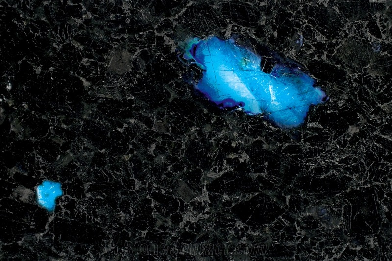 Blue Spectrolite Slabs, Spectrolite Granite Slabs