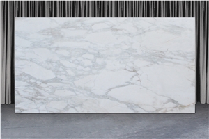 Calacatta Carrara Marble Slabs, Italy White Marble
