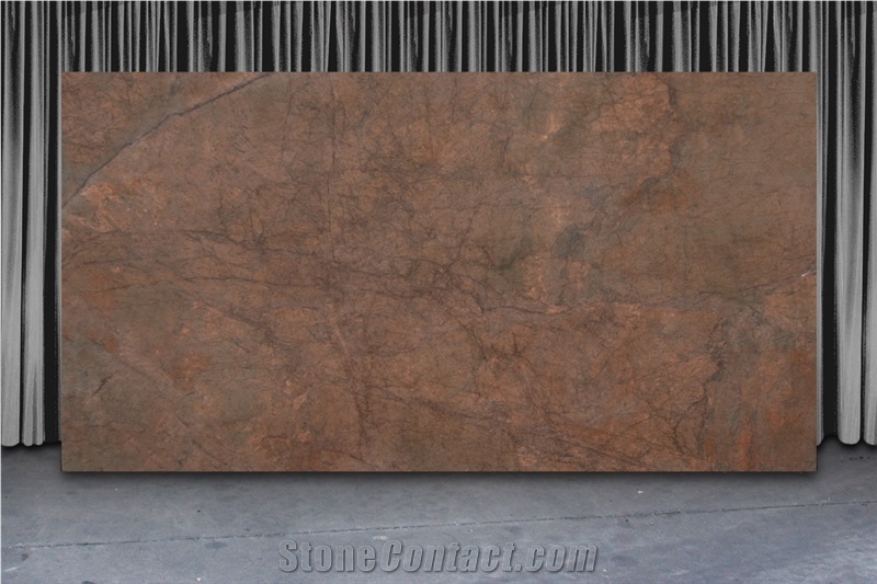 Chocolate Brown Granite Slabs, Brazil Brown Granite