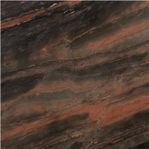 Copper Dune Granite Slabs, Brazil Brown Granite