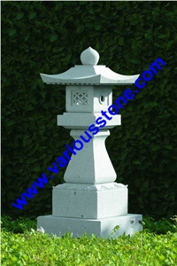 Grey Granite Japanese Lantern