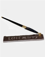 Celtic Slate Engraved Customised Pen Holder, Black Slate Artifacts, Handcrafts