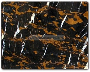 Black Gold Marble