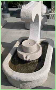 Fountain,Landscaping Stones, Multicolor Granite Fountain