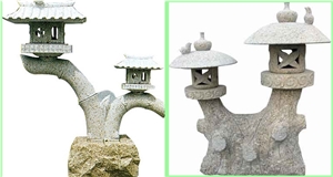 Landscaping Stones, Multicolor Granite Lanterns