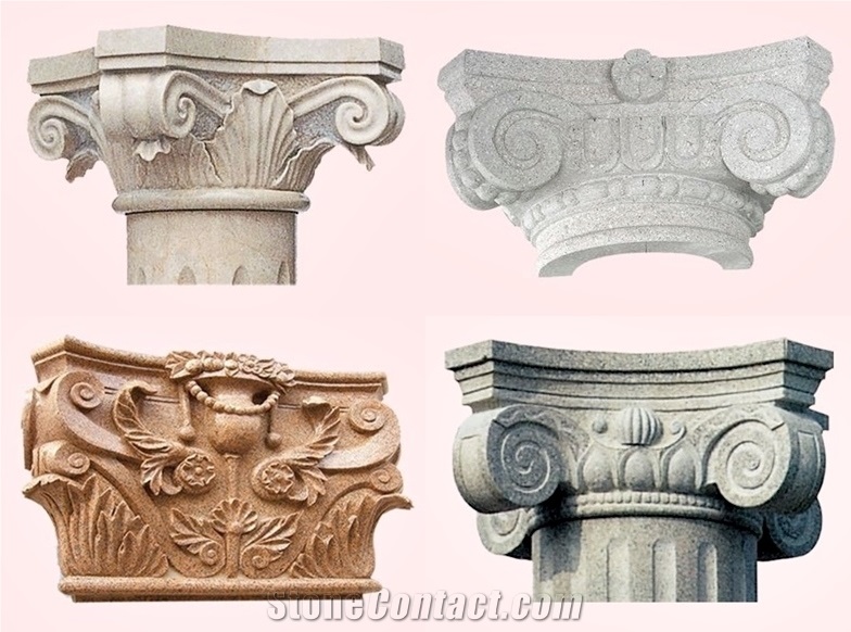 Roman Column Caps,Building Stone