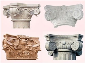 Roman Column Caps,Building Stone