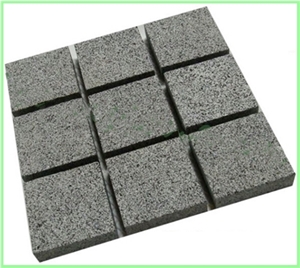 Square Pattern Grey Granite Mesh Paving Stone