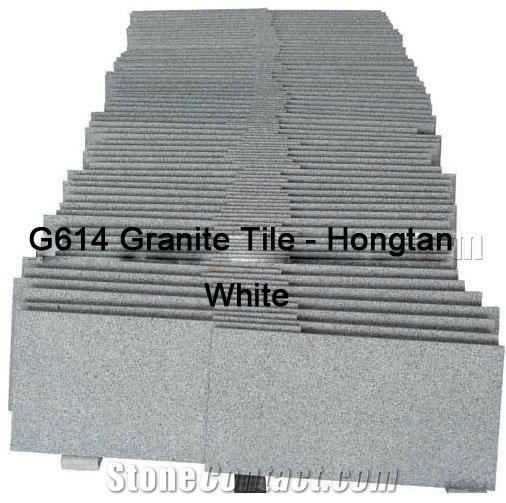 G614 Granite Tile - Hongtan White
