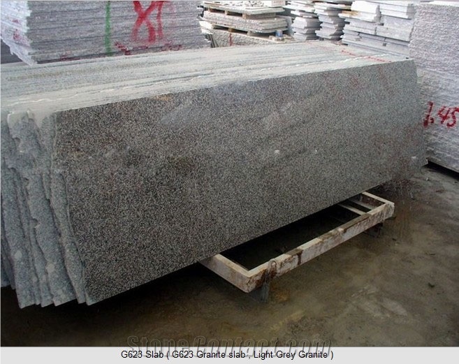 G623 Granite Slab - Haicang White, China Grey Granite