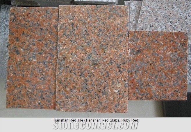 G6520 Granite Tile - Tianshan Red