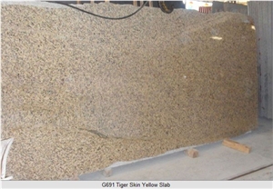 G691 Granite Slab - Tiger Skin Yellow