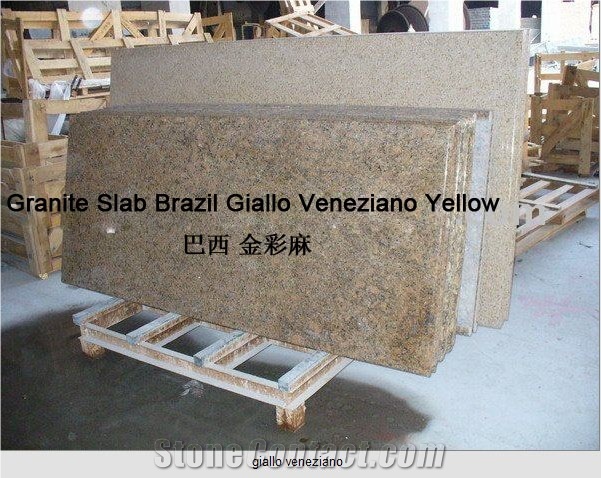 Giallo Veneziano Yellow Granite Slab