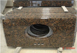 Granite Countertop, Brown Granite Bath Tops