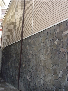Applications Of Basalt Walling Stone, Black Basalt Walling