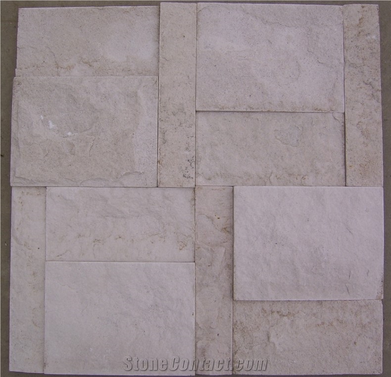 Sandstone Mushroomed Walling Tiles
