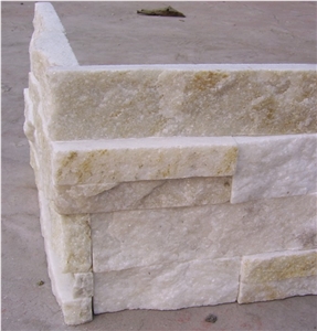 White Quartzite Cultured Stone