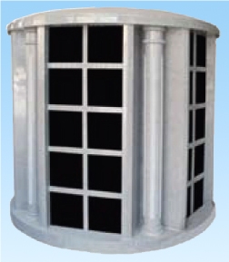 Yaking Columbarium, Barre Grey Granite Columbarium