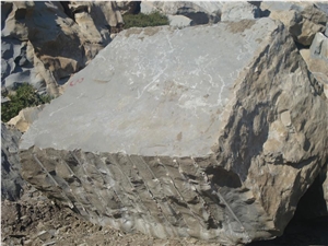 Albanian Grey Sandstone Block, Grigio Luna Grey Sandstone Block