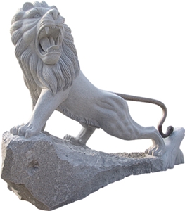Granite Animal Sculpture,granite Lion Sculpture