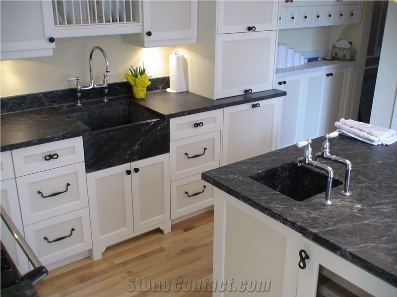 Sao Luis Grey Soapstone Countertop From Canada Stonecontact Com