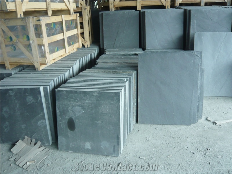Slate Tiles, China Black Slate
