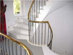 Bianco Lasa Marble Stairs, Bianco Lasa White Marble Stairs