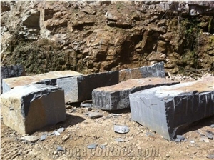 Chamrajnagar Black Granite Blocks